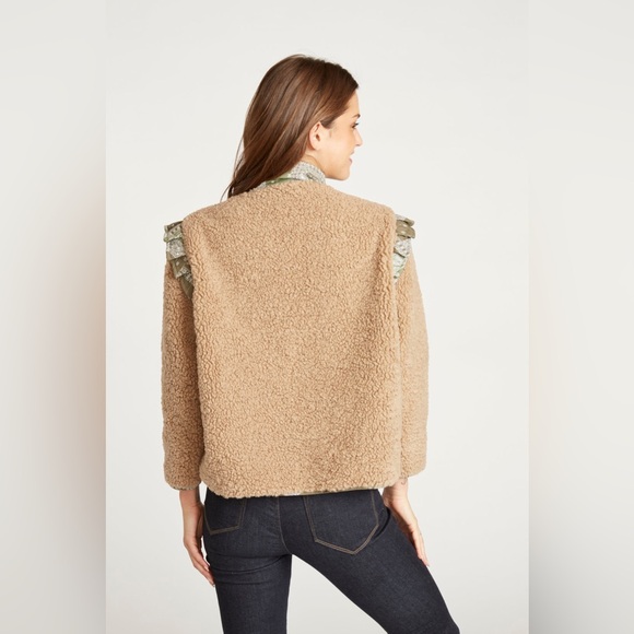 🆕 DRIFTWOOD | FLEECE SHERPA JACKET | OLIVE BANDANA | SIZE: L - Picture 3 of 5